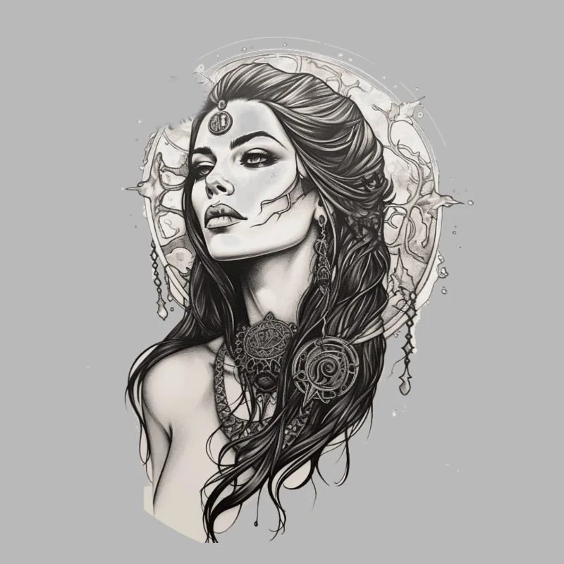 Morrigan from the Celtic