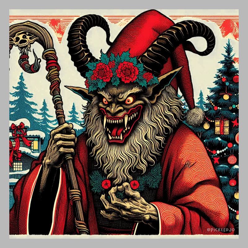Krampus-Weihnachtsmann