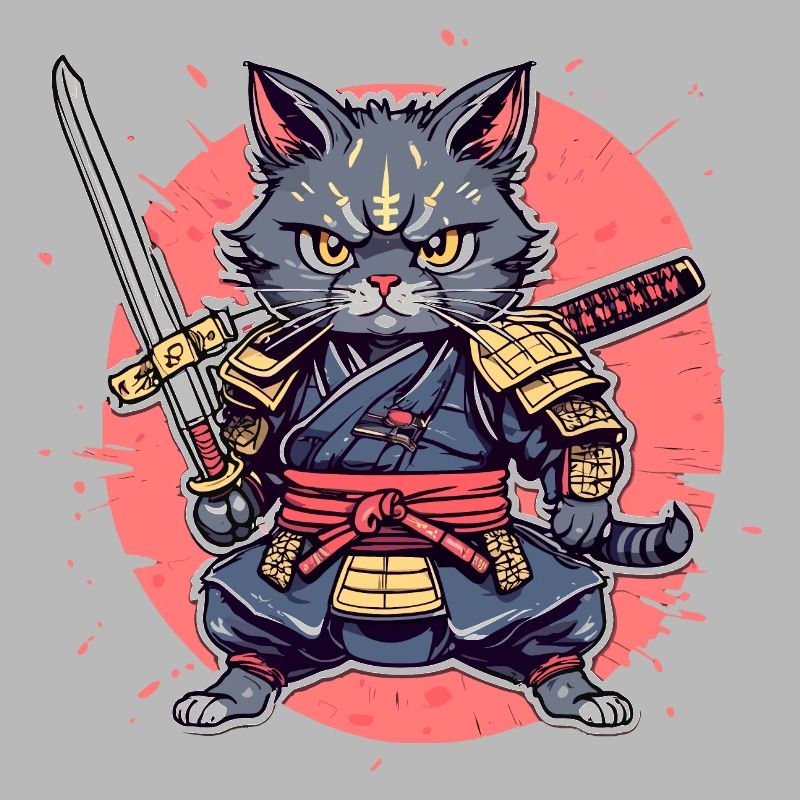 Chat samouraï #32
