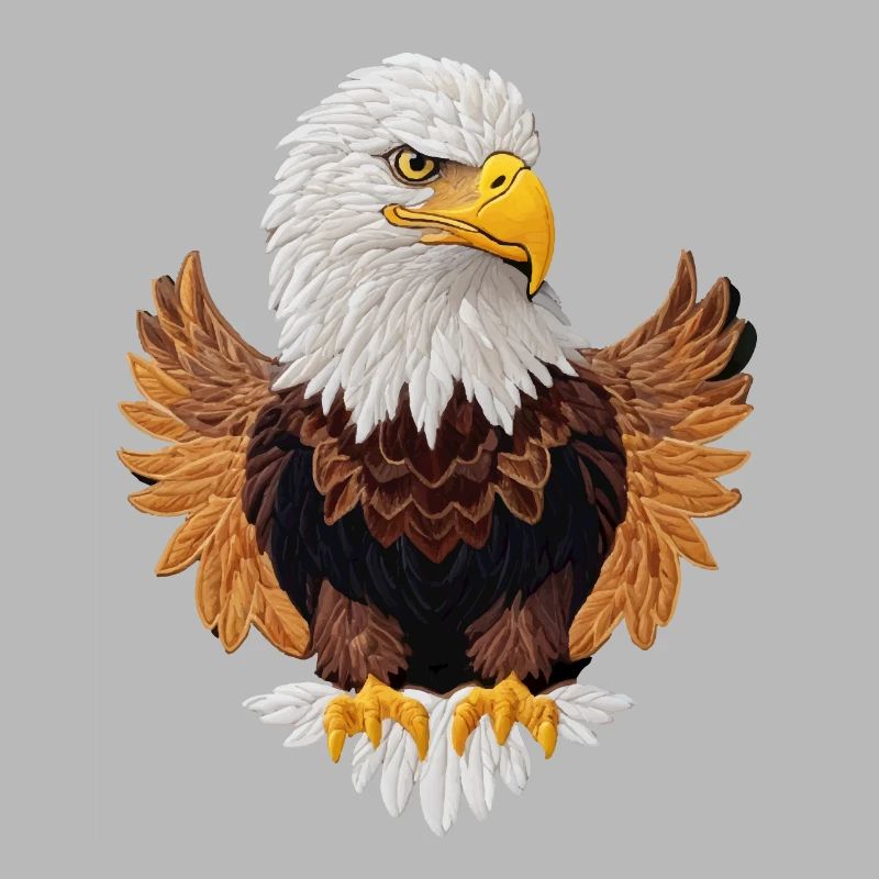 Beautiful bald eagle