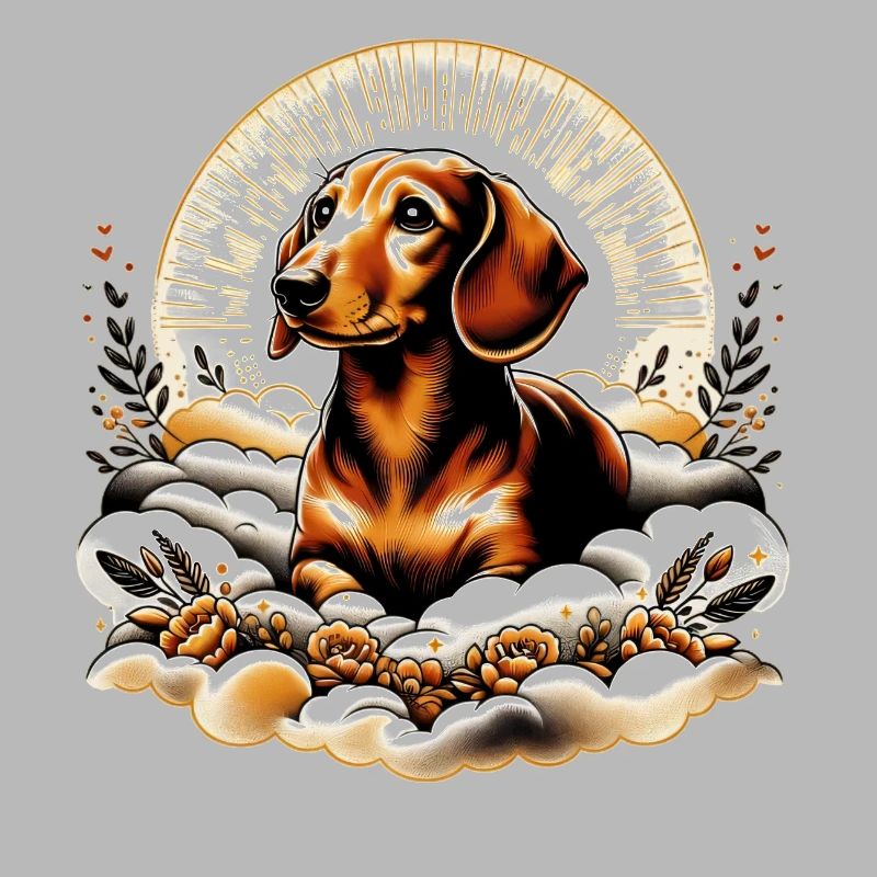 Coping with grief rainbow bridge Dachshund