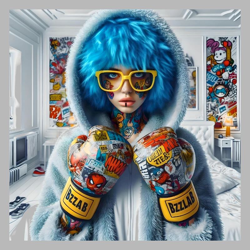 Pop Comic Boxing