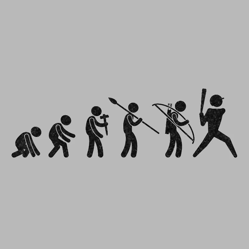 Evolution Baseball Player Black Grunge