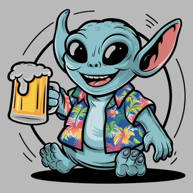 Alien Beer Gift