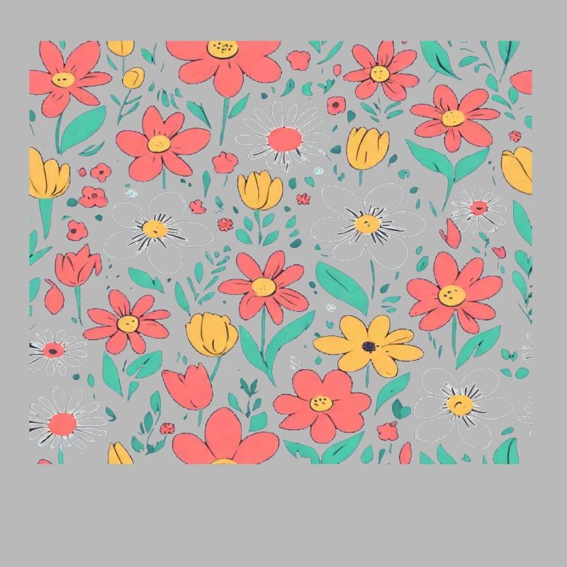 Spring Flowers Background Spring