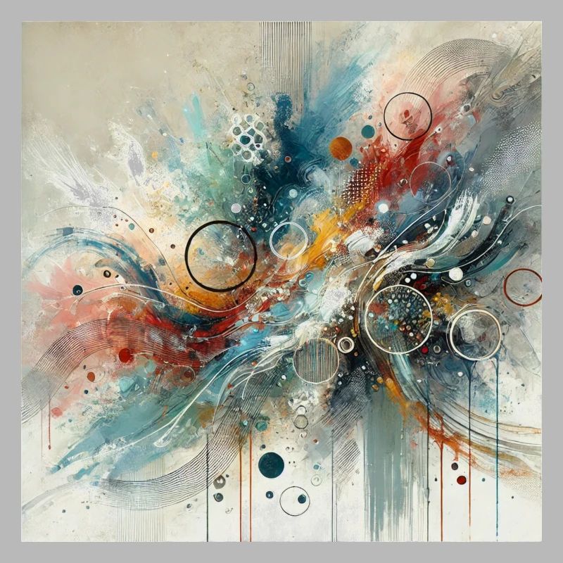 Dynamic Flow - Abstract Painting