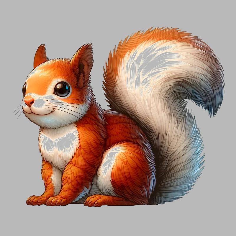 Tierisches Eichhörnchen