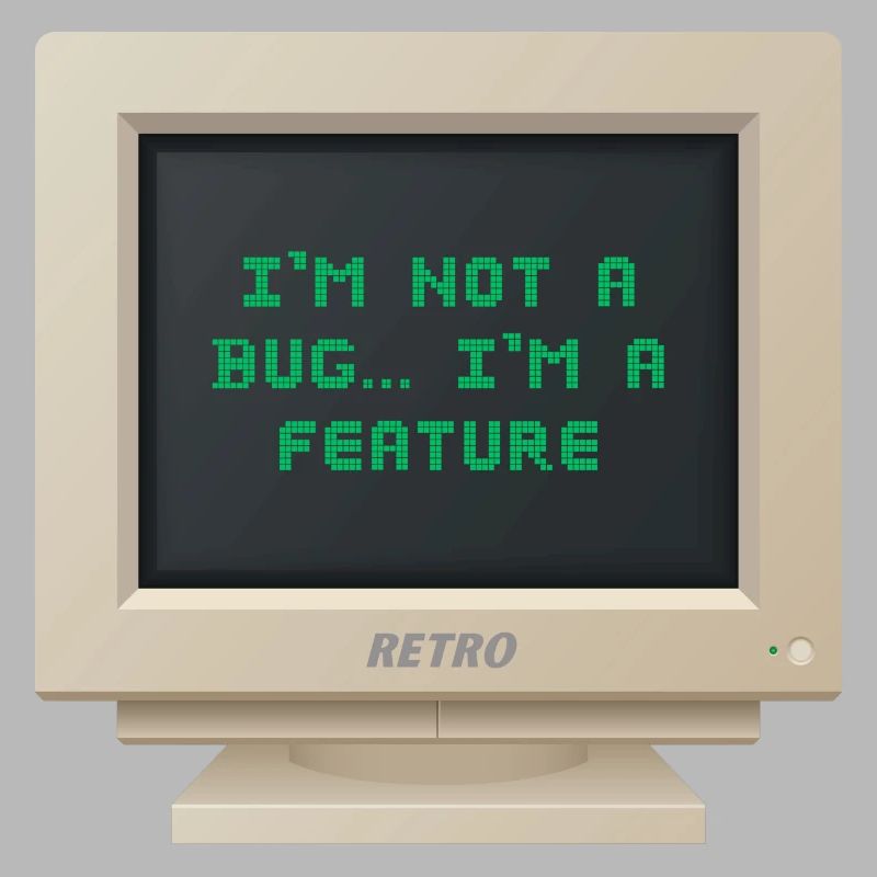 CRT Design - Ich bin kein Bug, ich bin ein Feature