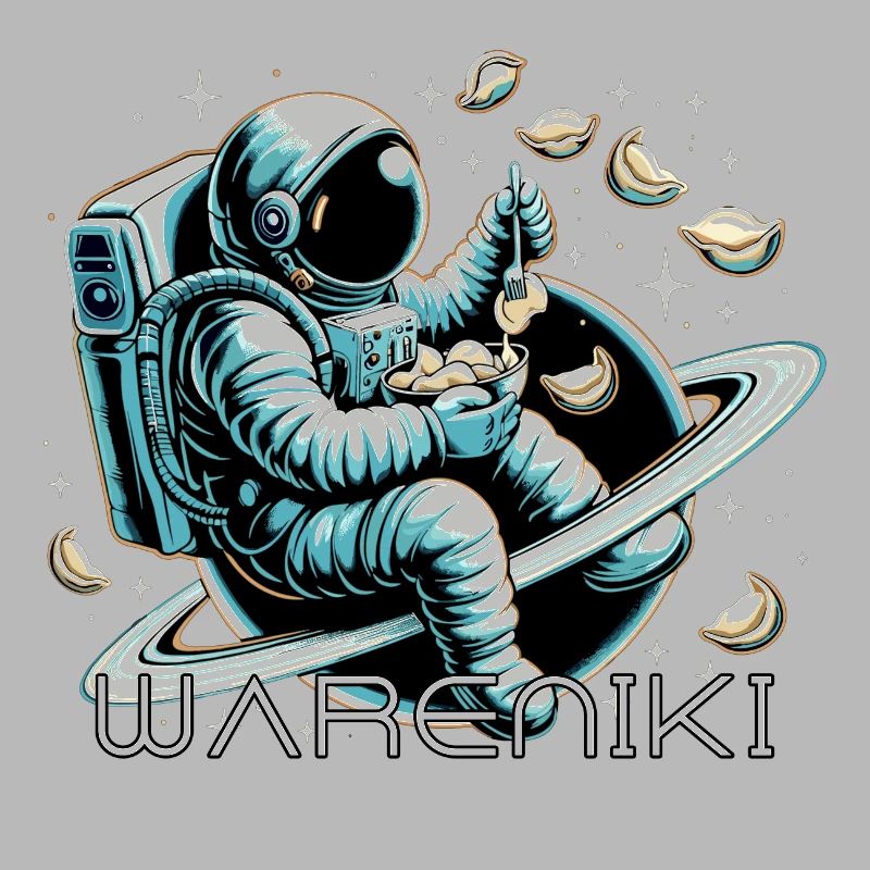 Wareniki Astronaut lecker Geschenk