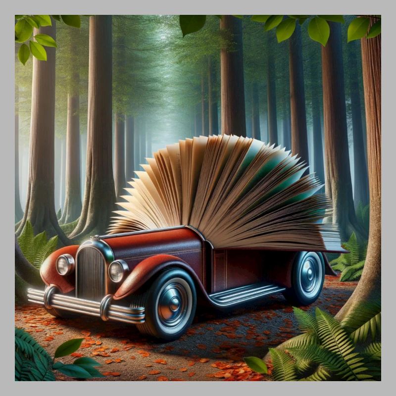Buchen und Auto