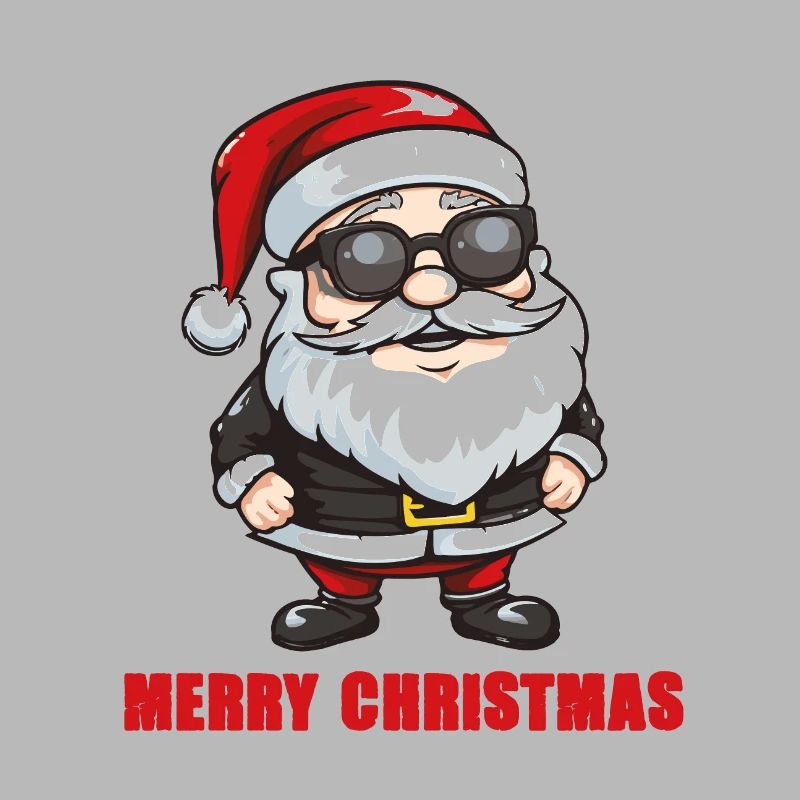 Weihnachtsmann Sonnenbrille