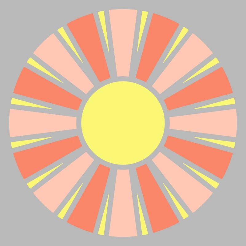 Bright Sun Rays Summer Glow Light Warmth
