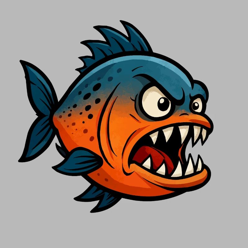 piranha comic