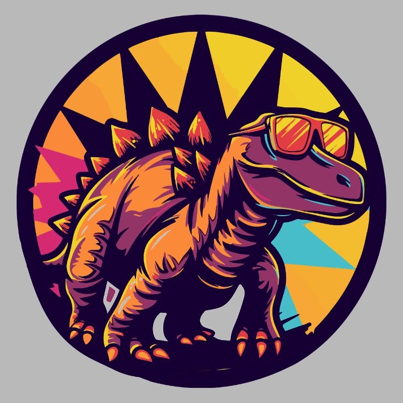 Dinosaurier stegosaurus Comic