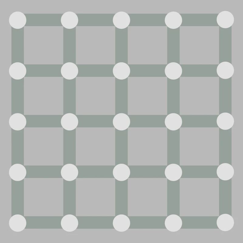 Optical illusion, Find the black dot!