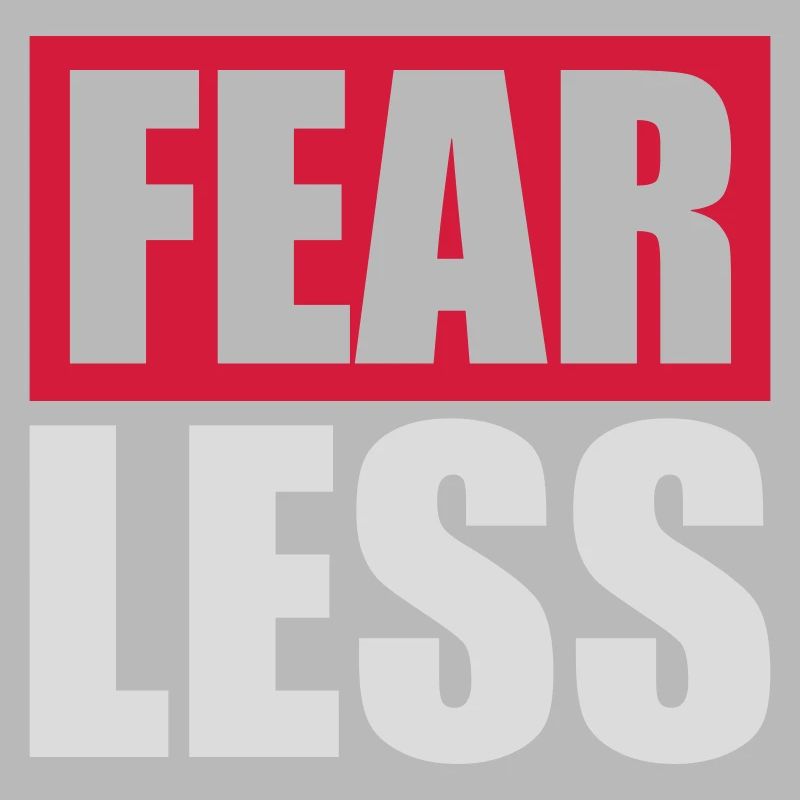 fearless Text Quote Design