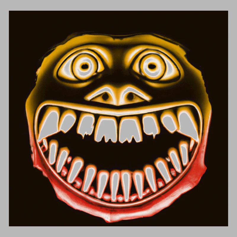 Creative & Efficient Horror Grin