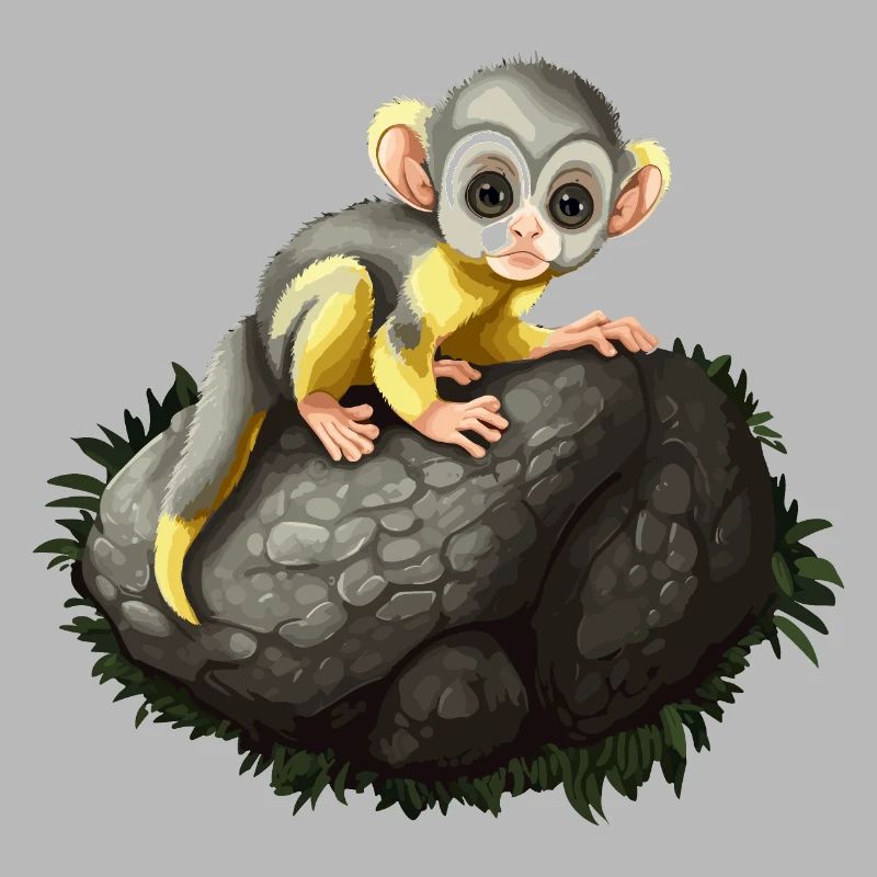 Squirrel Monkey Squirrel Monkey Monkey Monkey Baby