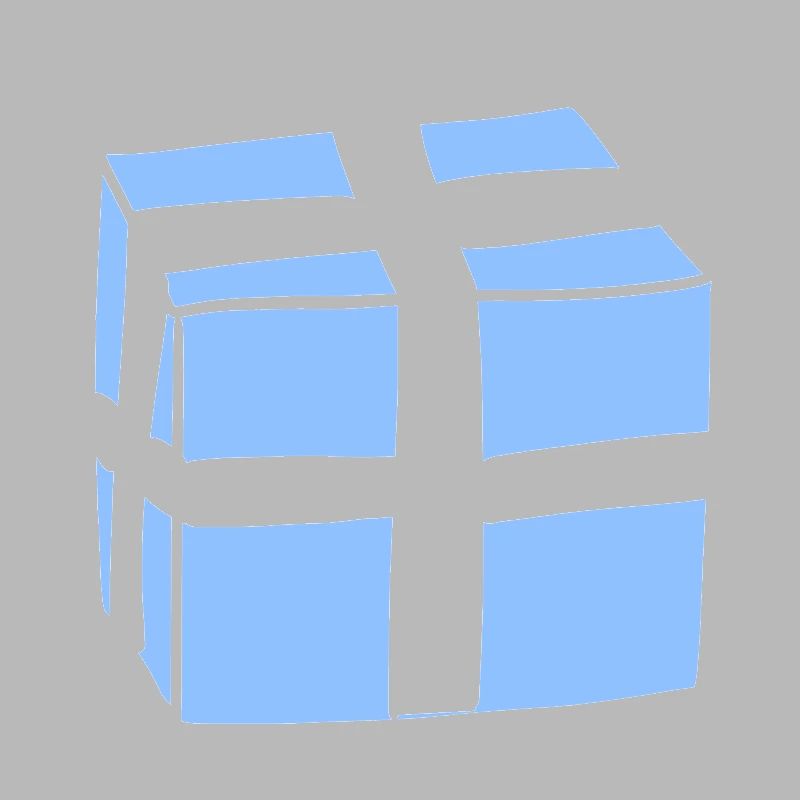 Gift Icon Box Blue