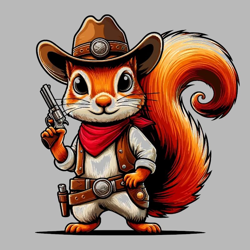 Cowboy Eichhoernchen