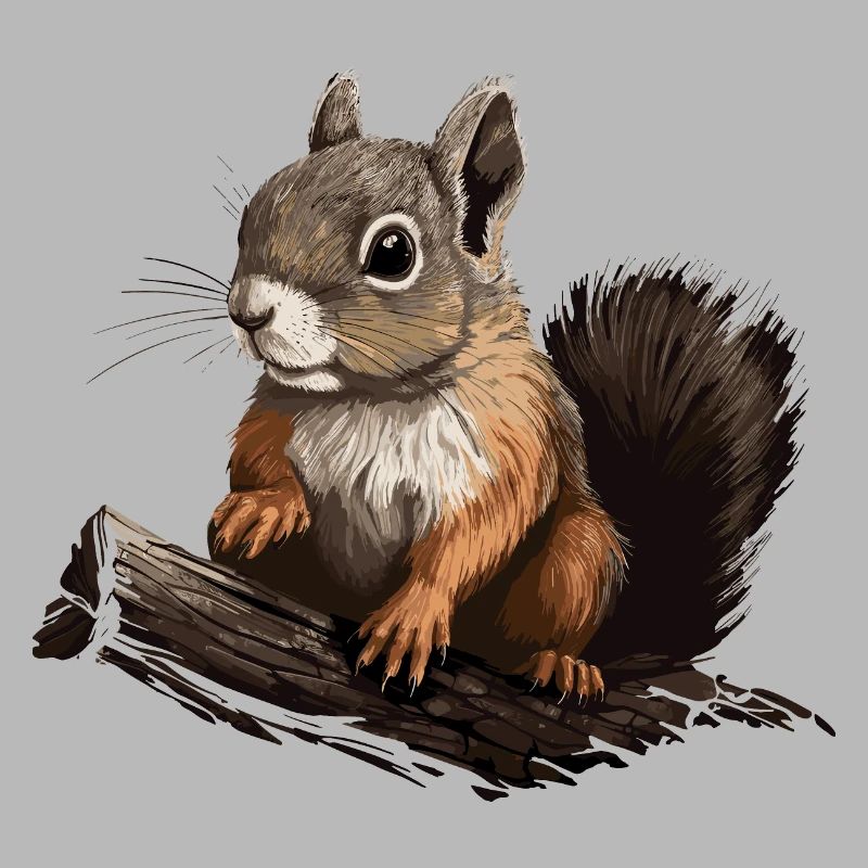 Eichhörnchen Wald Baumhörnchen Hörnchen