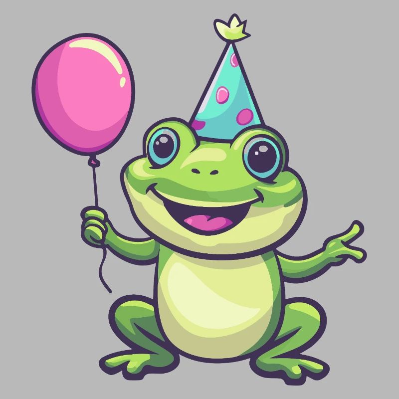 Frog Toad Birthday Baby