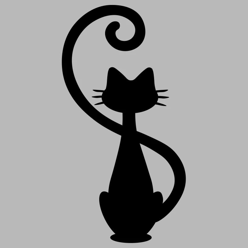 Chat - Chat - Chat - Silhouette