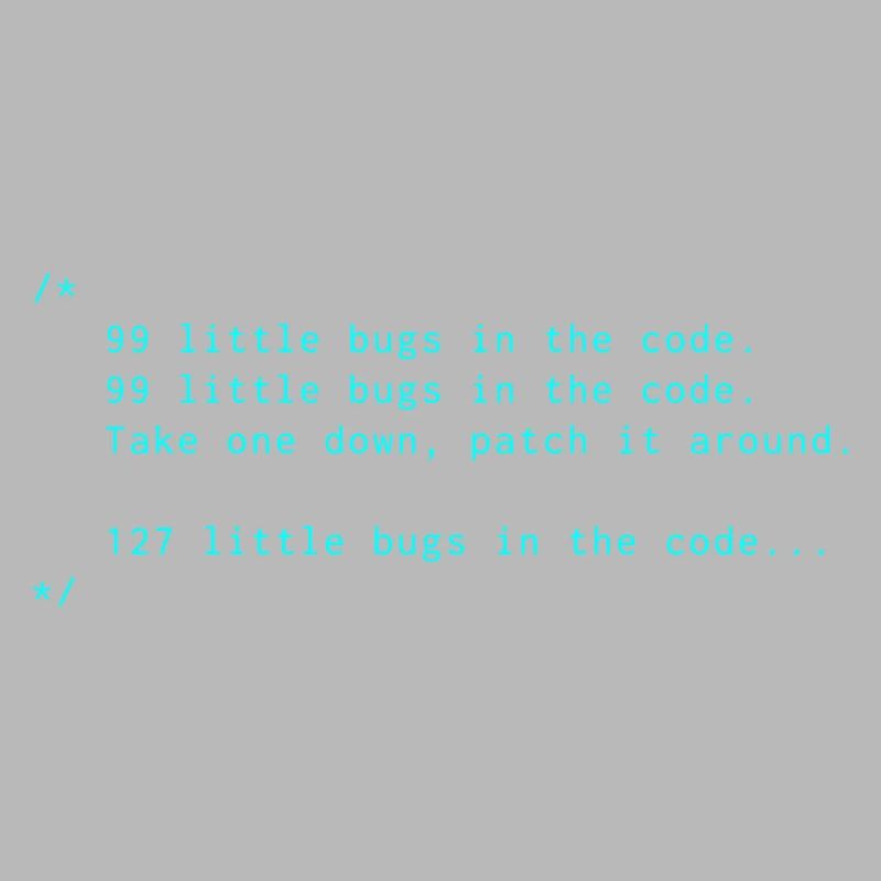Bugs code programmation informatique cadeau disant