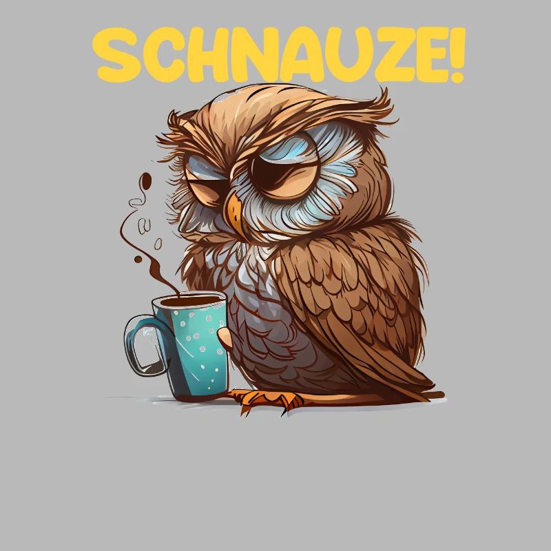 Nachtschicht Kaffee Eule Nachtdienst Schichtarbeit