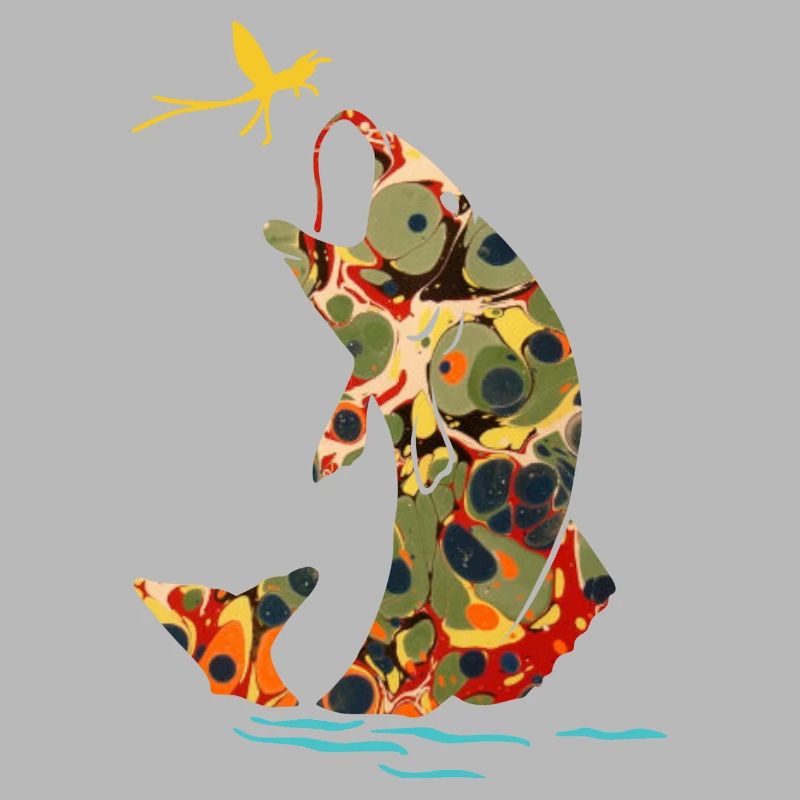 poisson avec libellule e 41