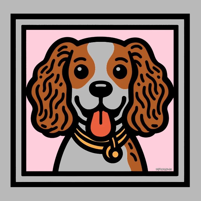 Cavalier King Charles Spaniel Pop Art