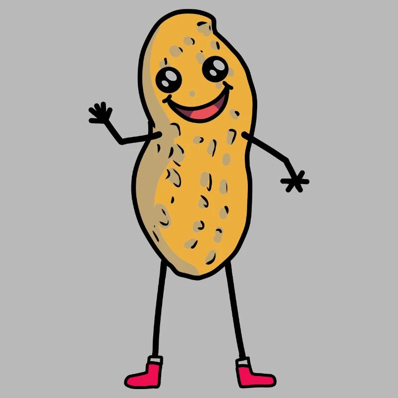 Friendly Hello Peanut Greetings Greetings Nut