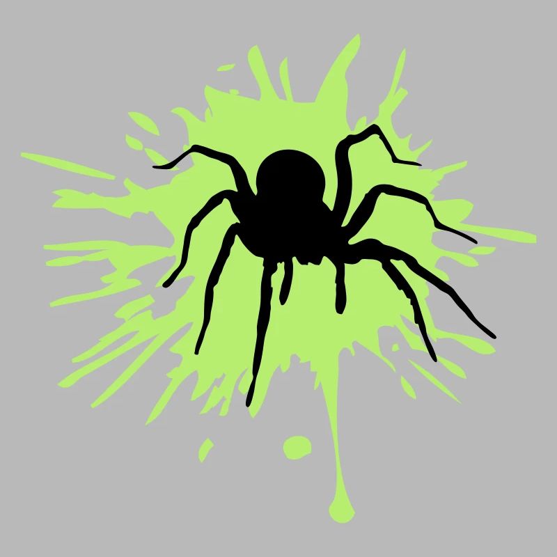 araignée araignée blob graffiti gouttes couleur b
