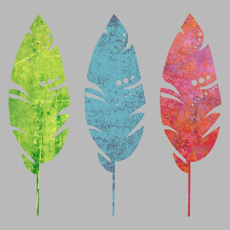 Three tender feathers