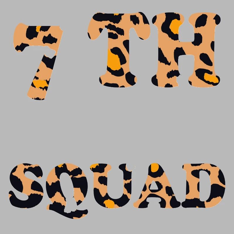 Cadeaux d’enseignant Leopard 7th Grade