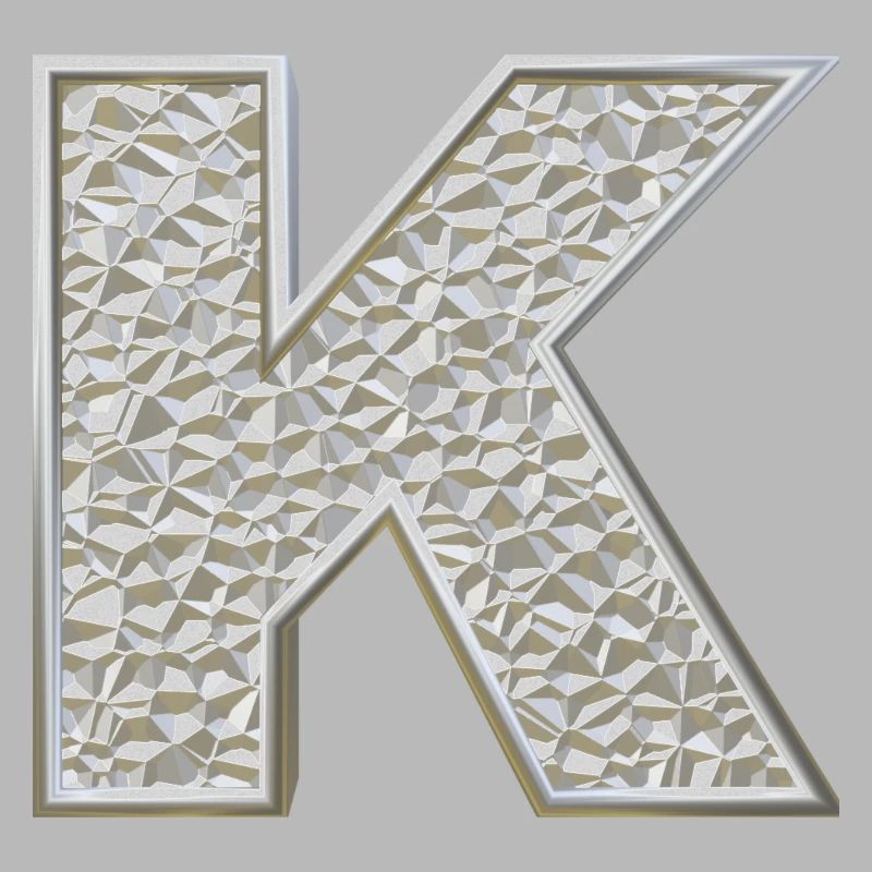 K, lettre, lettre K, initiale, initiale K, monogramme,