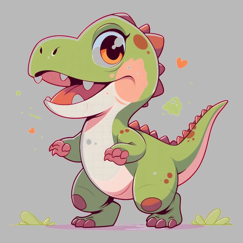 Mignon petit T-Rex