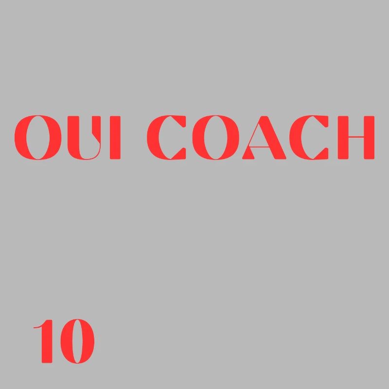 On dit : Oui coach Sinon c'est 10 pompes