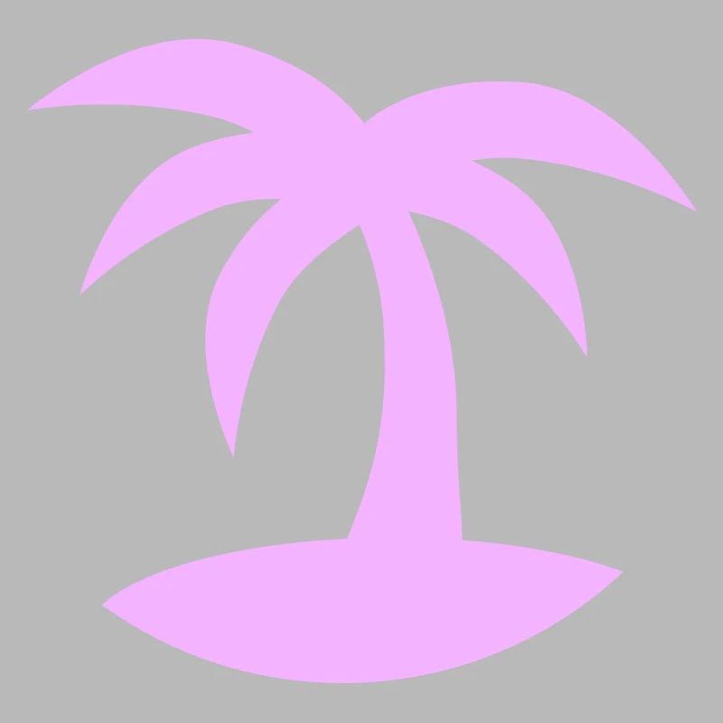 Palm Tree Island Tree Plage Vacances Noix de Mer Cool