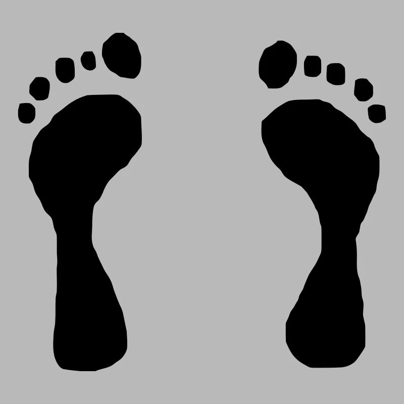 *footprints*