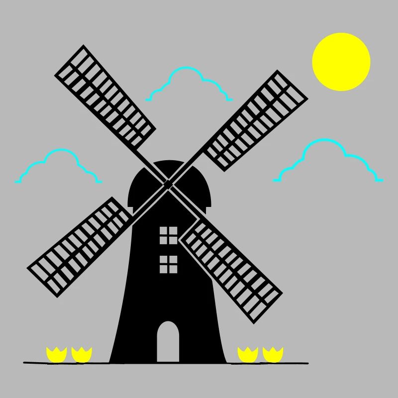windmühle landschaft