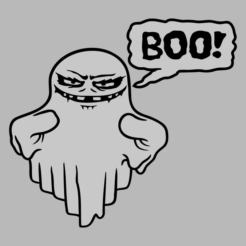 Boo Speech Bubble Mauvais