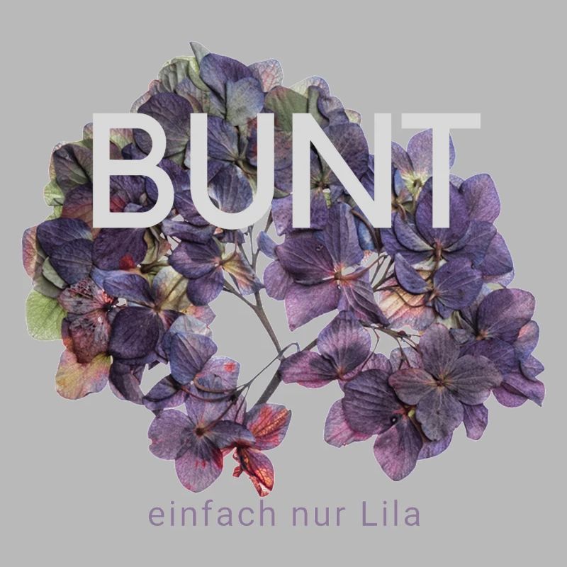 Bunt einfach nur Lila