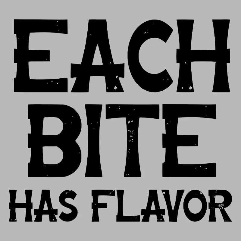 Each bite has flavor