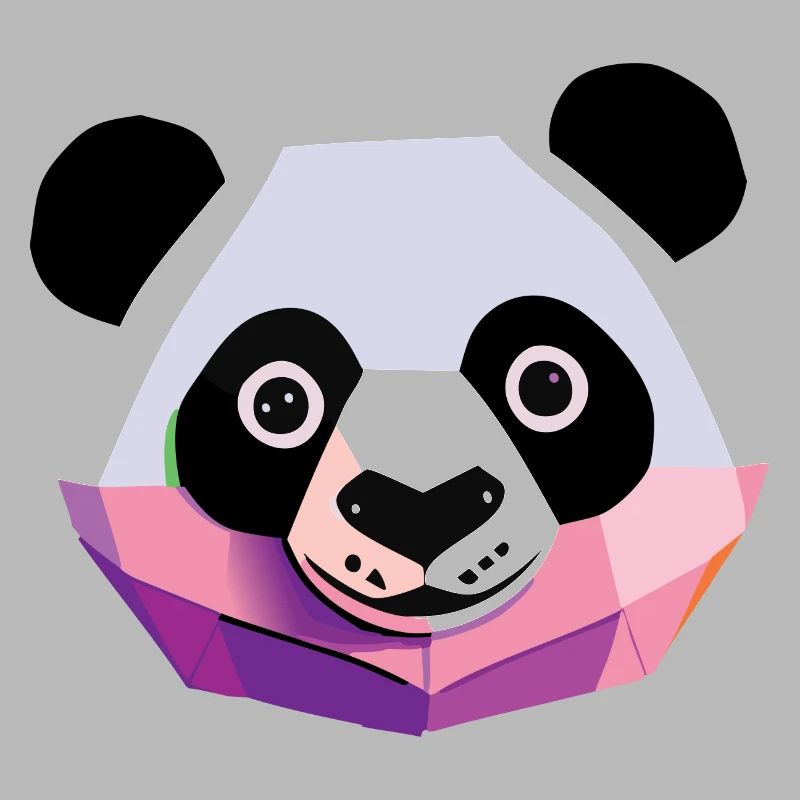 Panda Low Poly