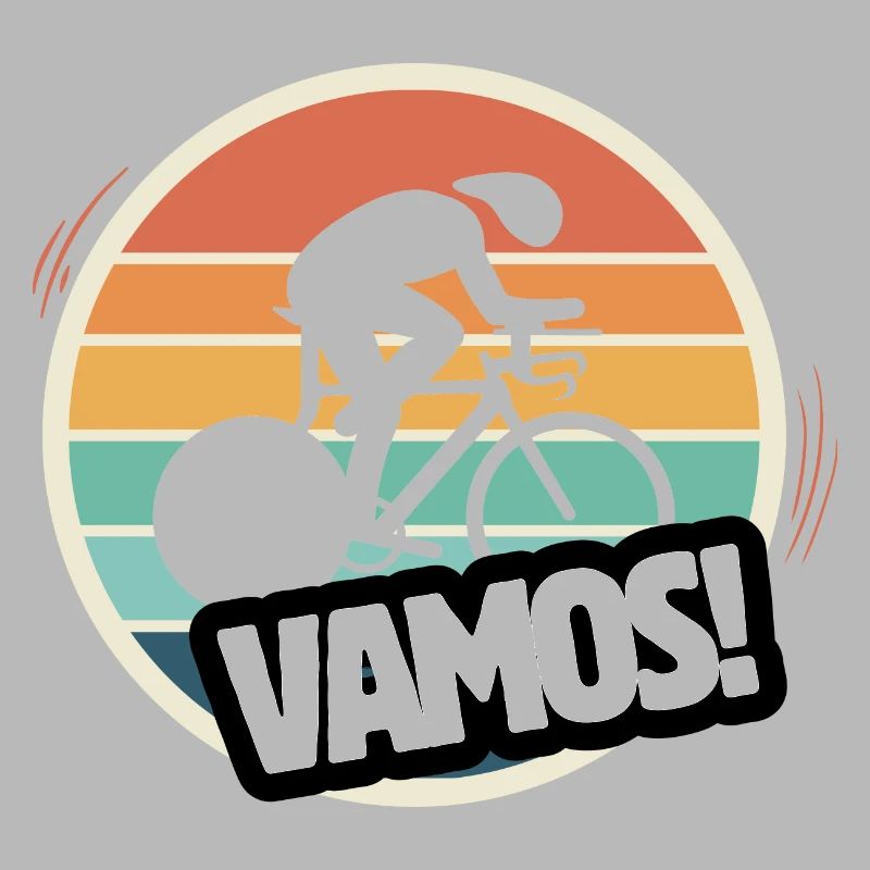 Vamos Retro-Bahnradfahrer