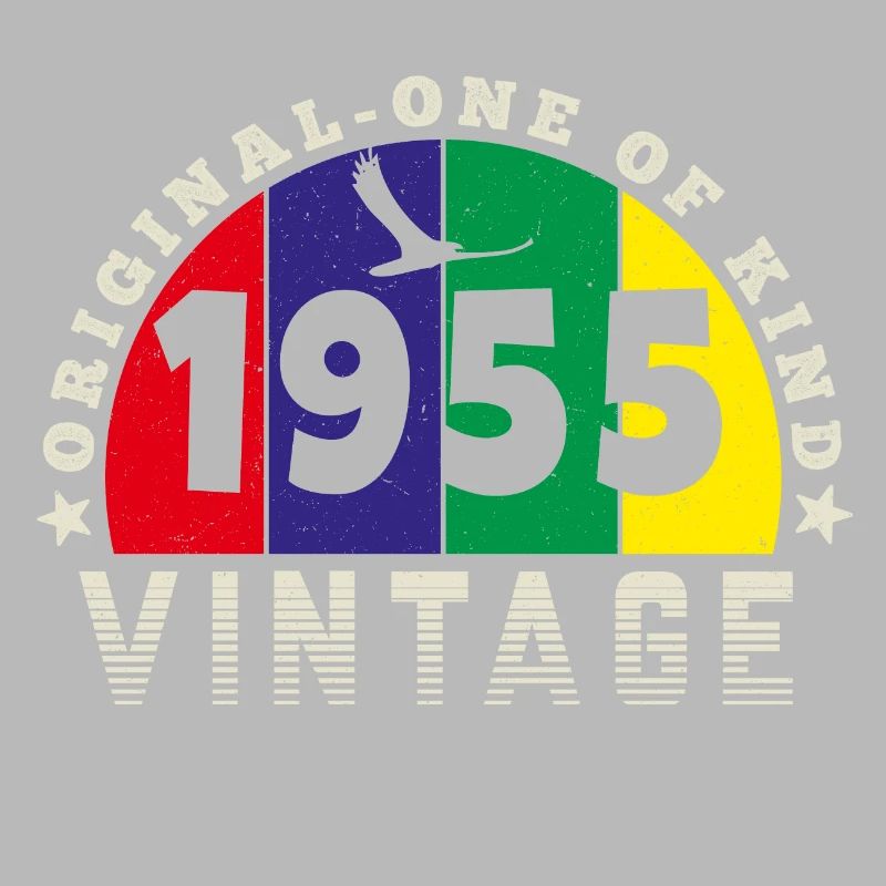 Vintage 1955 Retro - Bursdag
