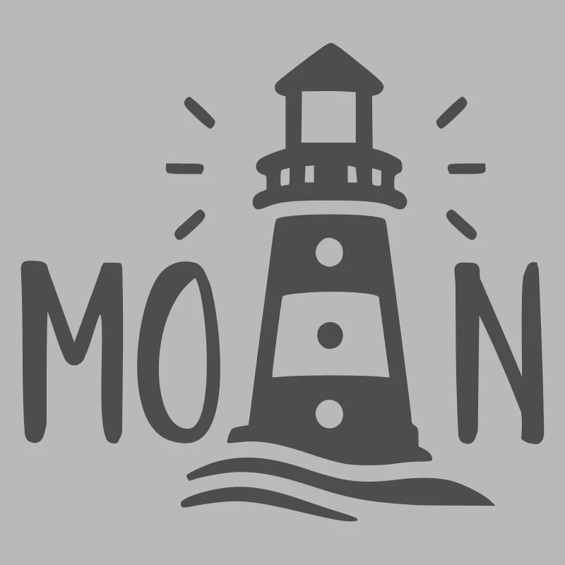 Lettrage MOIN avec phare