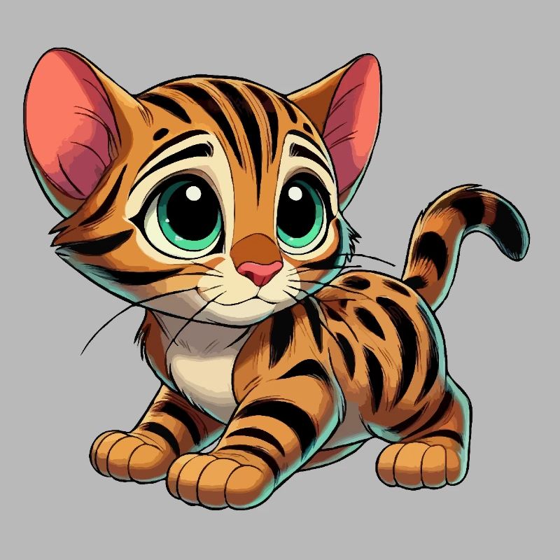 Bébé chat Bengal