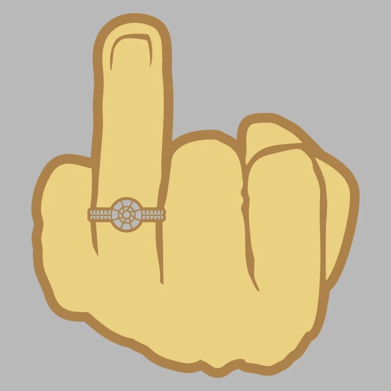Hand wedding wedding ring